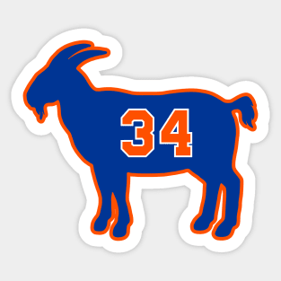 Charles Oakley New York Goat Qiangy Sticker